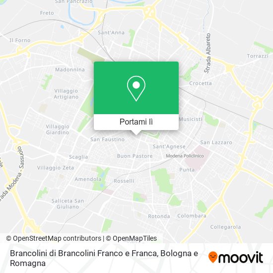 Mappa Brancolini di Brancolini Franco e Franca
