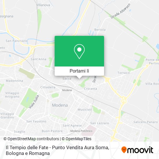 Mappa Il Tempio delle Fate - Punto Vendita Aura Soma