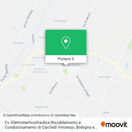 Mappa Cv. Elettrotermoidraulica Riscaldamento e Condizionamento di Carchidi Vincenzo