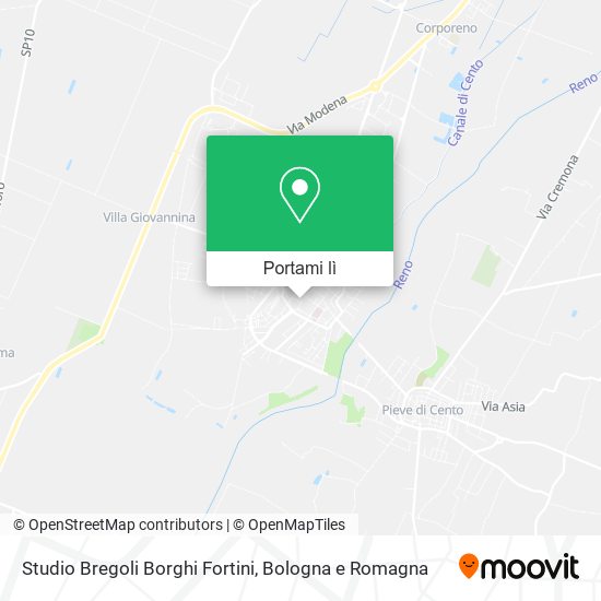 Mappa Studio Bregoli Borghi Fortini