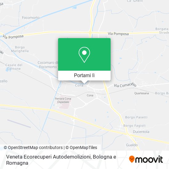 Mappa Veneta Ecorecuperi Autodemolizioni