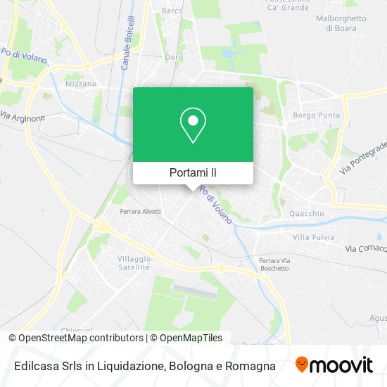 Mappa Edilcasa Srls in Liquidazione