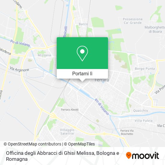 Mappa Officina degli Abbracci di Ghisi Melissa