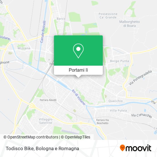 Mappa Todisco Bike