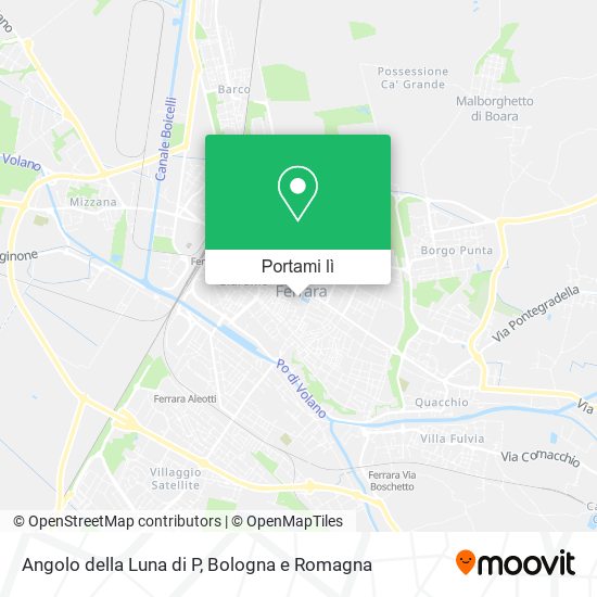 Mappa Angolo della Luna di P