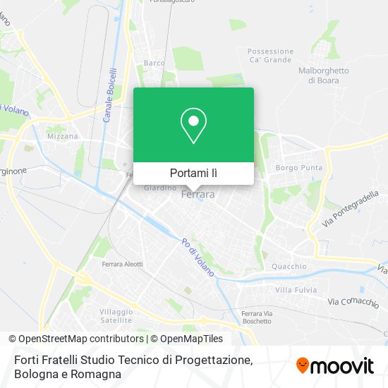 Mappa Forti Fratelli Studio Tecnico di Progettazione