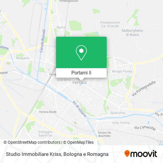 Mappa Studio Immobiliare Kriss