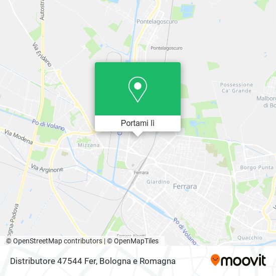 Mappa Distributore 47544 Fer