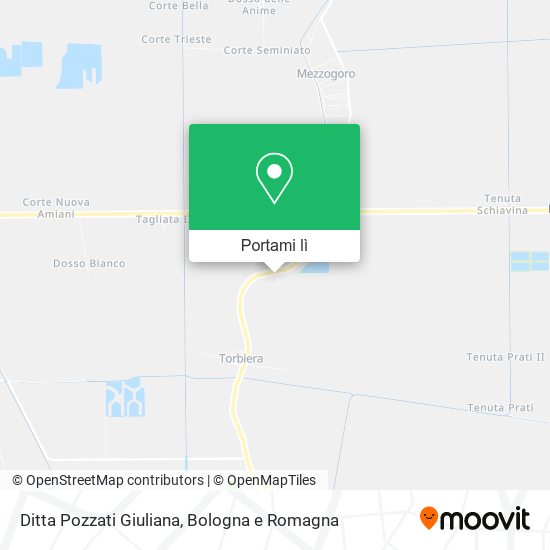 Mappa Ditta Pozzati Giuliana