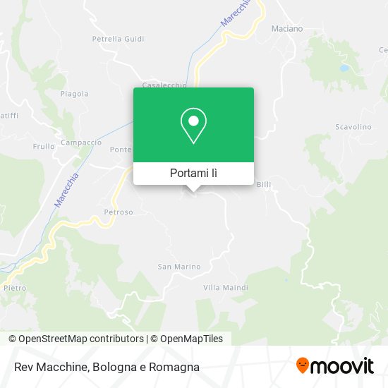 Mappa Rev Macchine