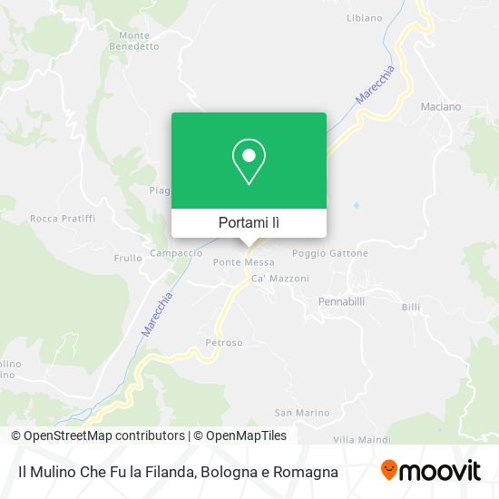Mappa Il Mulino Che Fu la Filanda