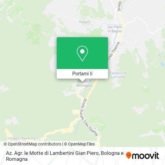 Mappa Az. Agr. le Motte di Lambertini Gian Piero