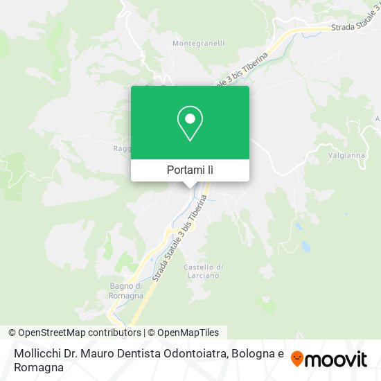 Mappa Mollicchi Dr. Mauro Dentista Odontoiatra