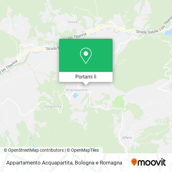 Mappa Appartamento Acquapartita