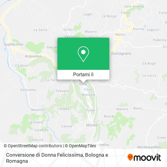 Mappa Conversione di Donna Felicissima