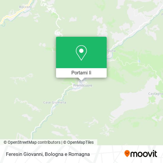Mappa Feresin Giovanni
