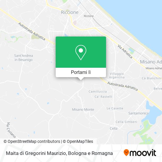 Mappa Maita di Gregorini Maurizio