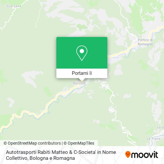 Mappa Autotrasporti Rabiti Matteo & C-Societa' in Nome Collettivo