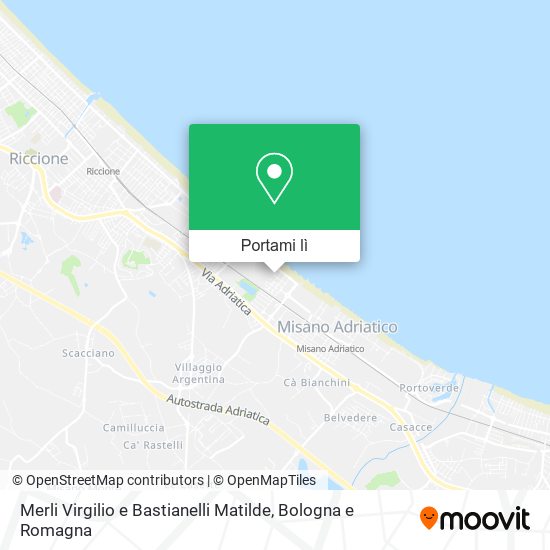 Mappa Merli Virgilio e Bastianelli Matilde