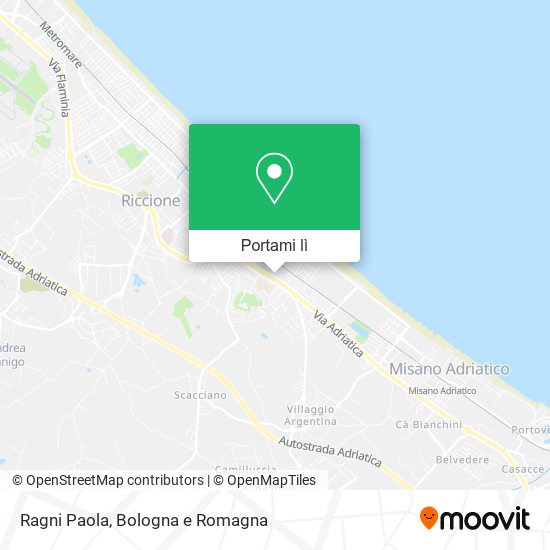 Mappa Ragni Paola