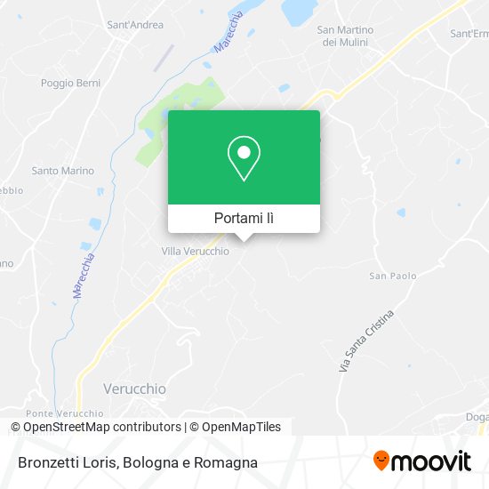 Mappa Bronzetti Loris
