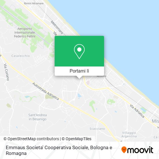 Mappa Emmaus Societa' Cooperativa Sociale