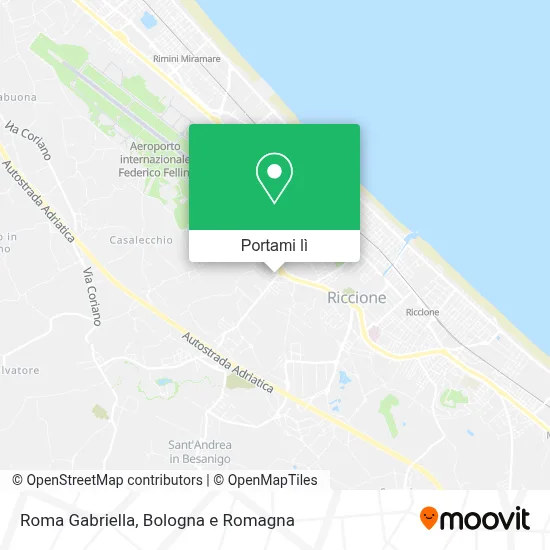 Mappa Roma Gabriella