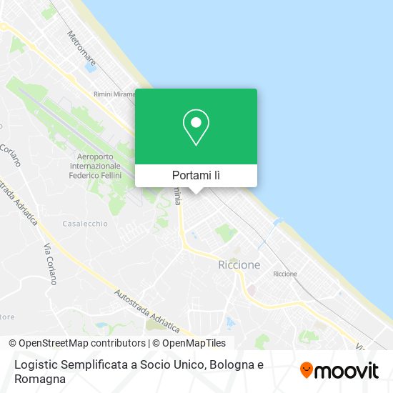 Mappa Logistic Semplificata a Socio Unico
