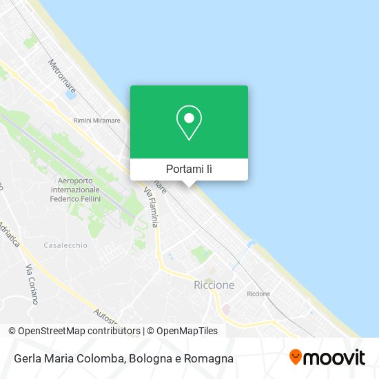 Mappa Gerla Maria Colomba