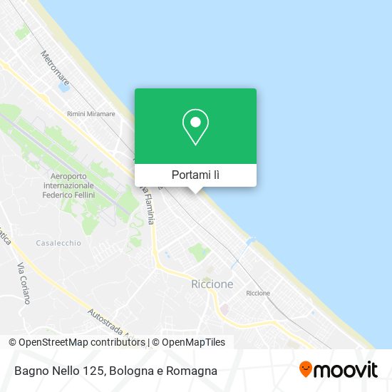 Mappa Bagno Nello 125