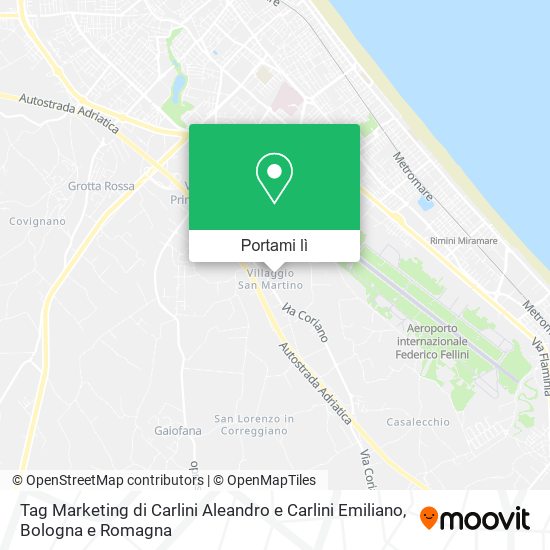 Mappa Tag Marketing di Carlini Aleandro e Carlini Emiliano