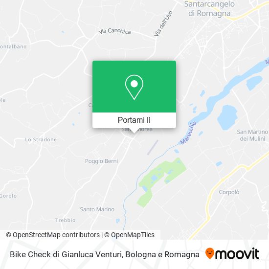 Mappa Bike Check di Gianluca Venturi