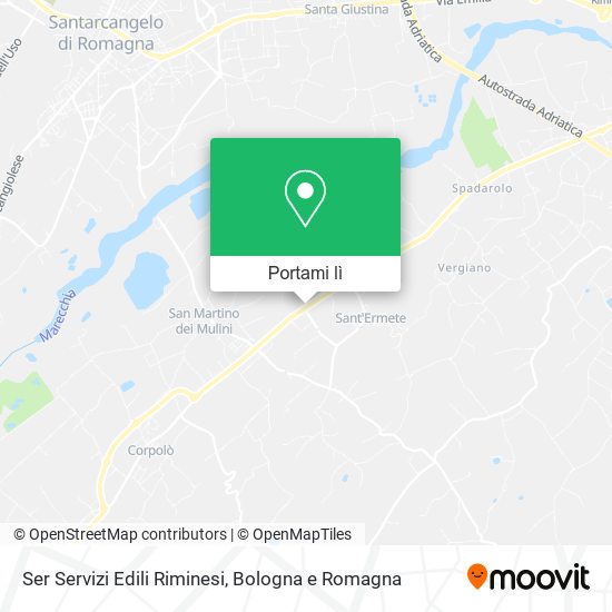 Mappa Ser Servizi Edili Riminesi