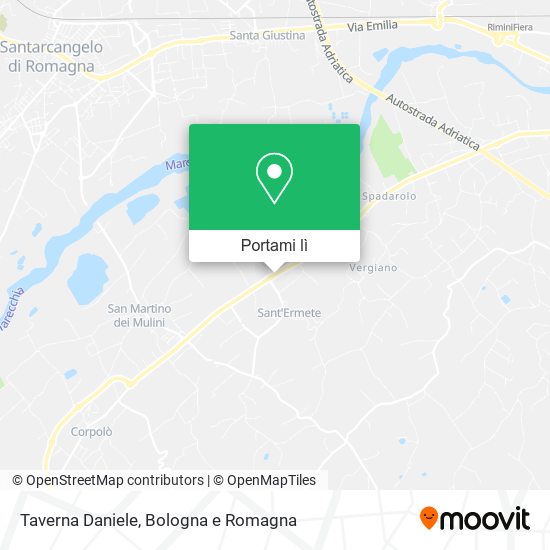 Mappa Taverna Daniele