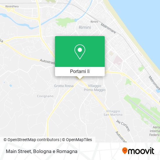 Mappa Main Street