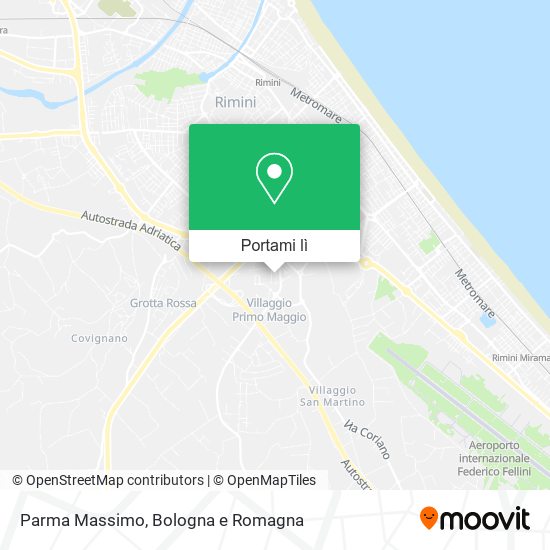 Mappa Parma Massimo
