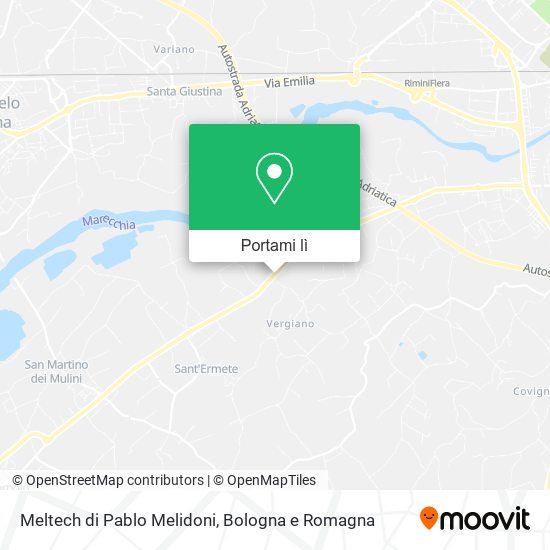 Mappa Meltech di Pablo Melidoni