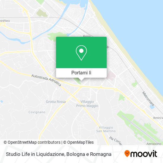 Mappa Studio Life in Liquidazione