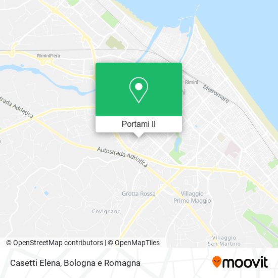 Mappa Casetti Elena