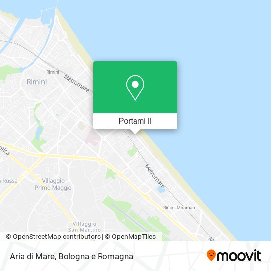 Mappa Aria di Mare