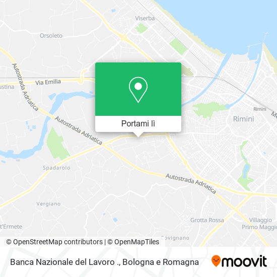 Mappa Banca Nazionale del Lavoro .