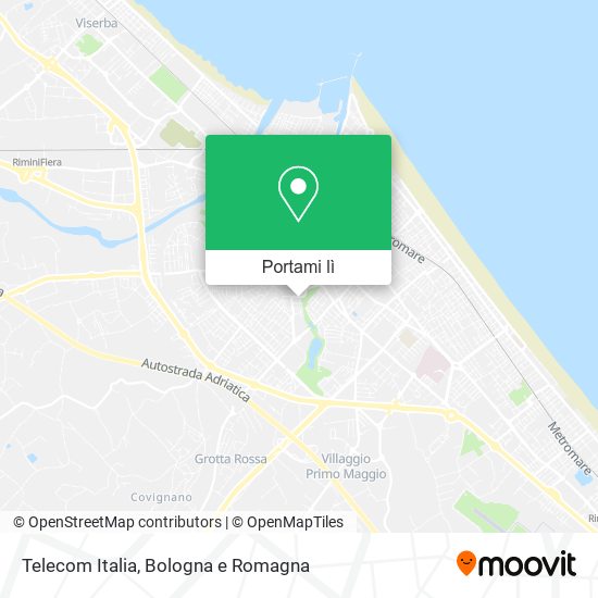 Mappa Telecom Italia