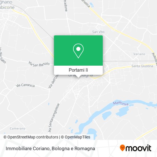 Mappa Immobiliare Coriano