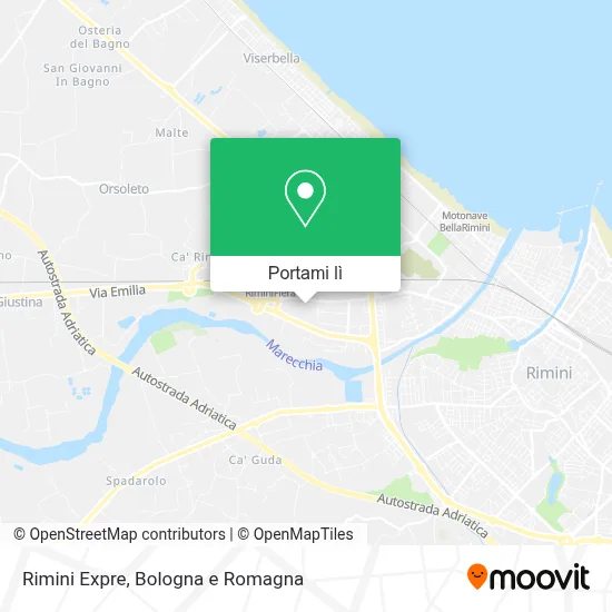 Mappa Rimini Expre