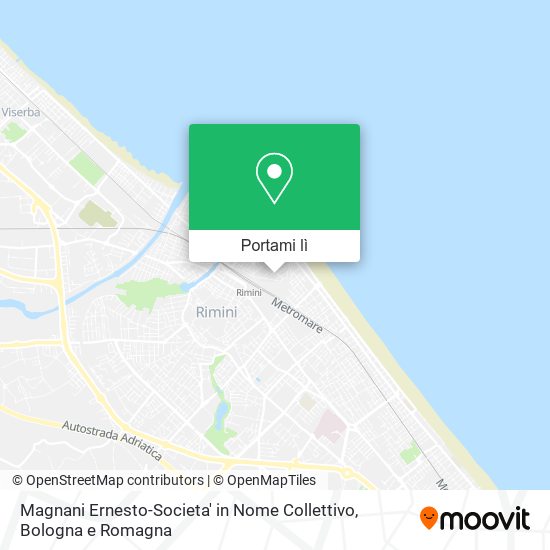 Mappa Magnani Ernesto-Societa' in Nome Collettivo