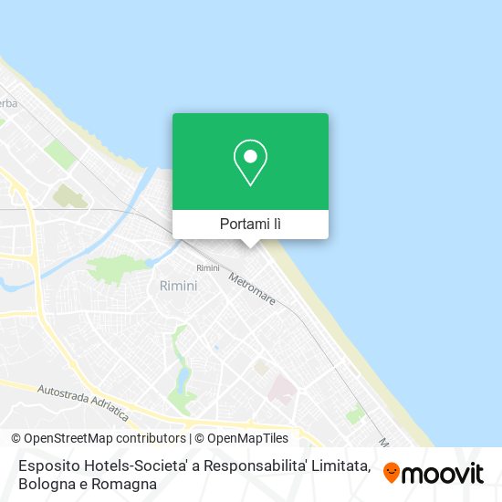 Mappa Esposito Hotels-Societa' a Responsabilita' Limitata