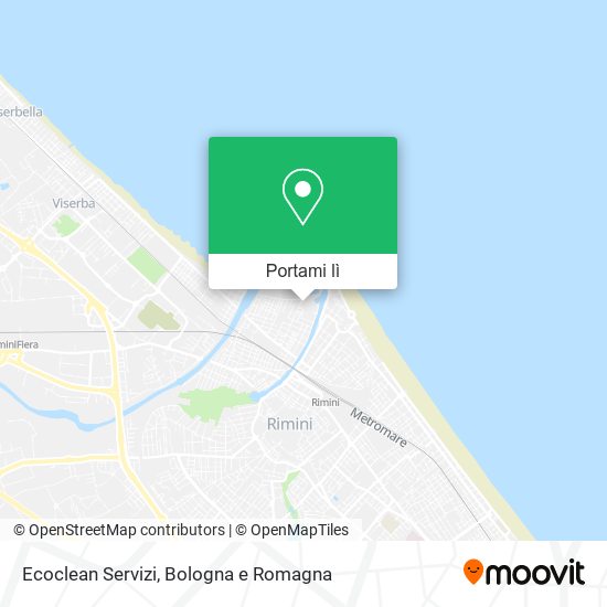 Mappa Ecoclean Servizi