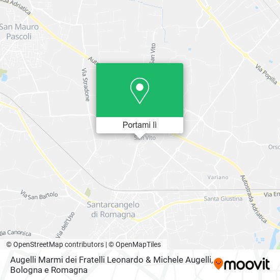 Mappa Augelli Marmi dei Fratelli Leonardo & Michele Augelli