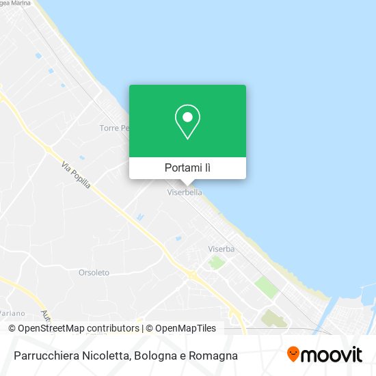 Mappa Parrucchiera Nicoletta