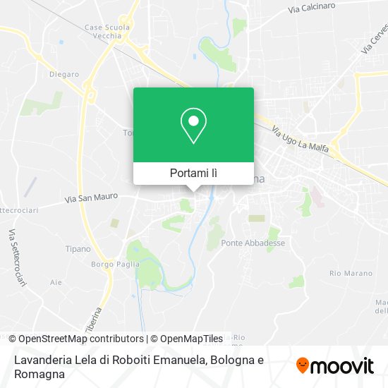 Mappa Lavanderia Lela di Roboiti Emanuela